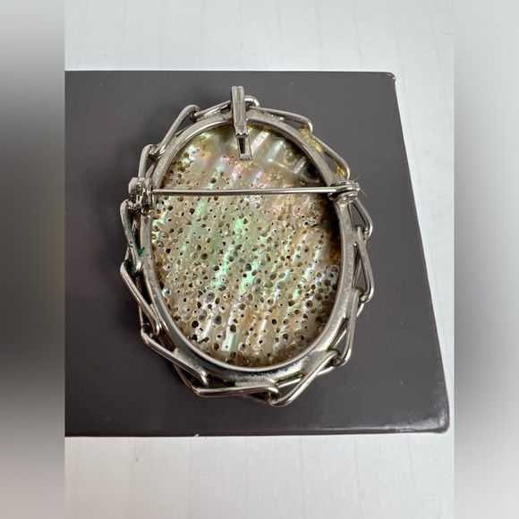 Vintage Abalone Brooch - Picture 5 of 6